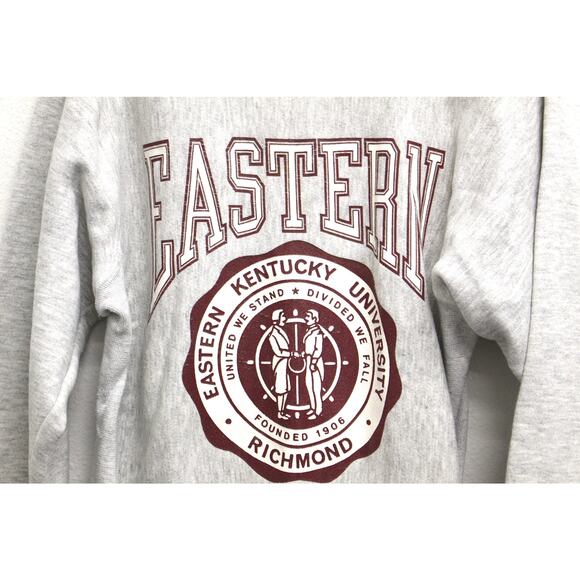 Vintage Eastern Kentucky University Sweatshirt Medium - Picture 2 of 5